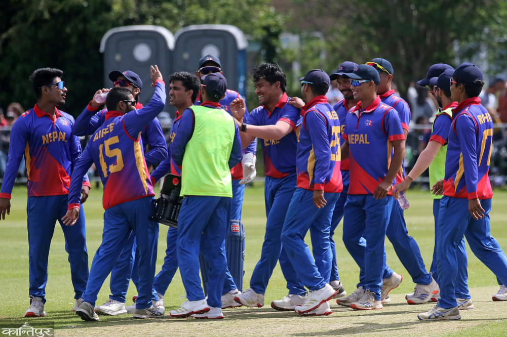 नेपालको उत्कृष्ट बलिङ, स्कटल्यान्डविरुद्ध झिनो लक्ष्य पछ्याउँदै